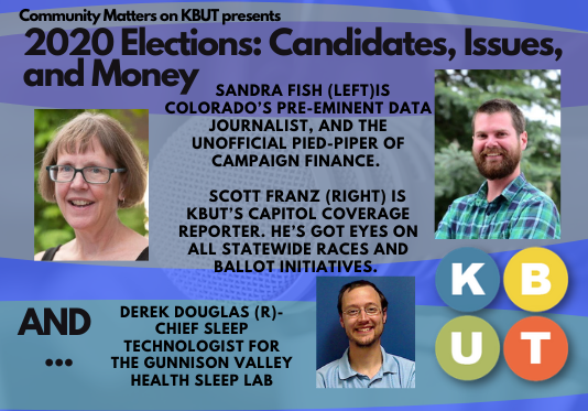 Community Matters on Monday, Oct. 19: Elections reporters and a sleep specialist.