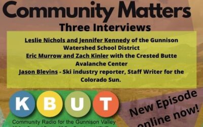Community Matters: Tuesday, January 18th