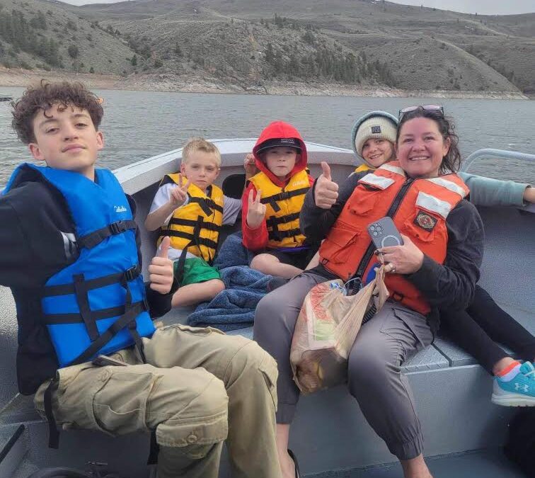 Students catch a boat ride home following Highway 50 bridge closure